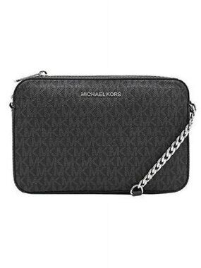 Michael Kors Large East West Crossbody-Black Signature